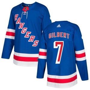 Men's New York Rangers Rod Gilbert Adidas Authentic Home Jersey - Royal Blue