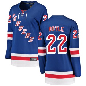 Women's New York Rangers Dan Boyle Fanatics Branded Breakaway Home Jersey - Blue