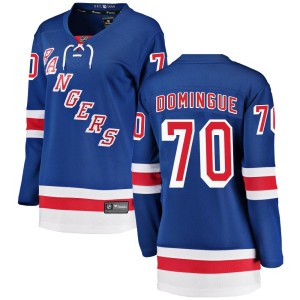Women's New York Rangers Louis Domingue Fanatics Branded Breakaway Home Jersey - Blue