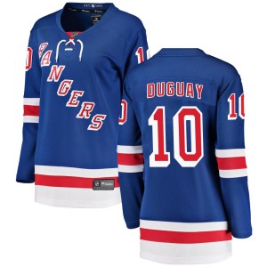 Women's New York Rangers Ron Duguay Fanatics Branded Breakaway Home Jersey - Blue