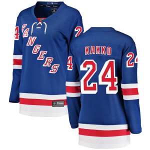 Women's New York Rangers Kaapo Kakko Fanatics Branded Breakaway Home Jersey - Blue