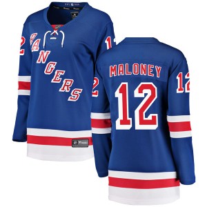 Women's New York Rangers Don Maloney Fanatics Branded Breakaway Home Jersey - Blue
