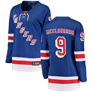 Women's New York Rangers Rob Mcclanahan Fanatics Branded Breakaway Home Jersey - Blue