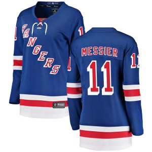 Women's New York Rangers Mark Messier Fanatics Branded Breakaway Home Jersey - Blue
