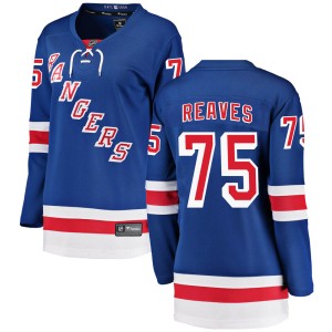 Women's New York Rangers Ryan Reaves Fanatics Branded Breakaway Home Jersey - Blue