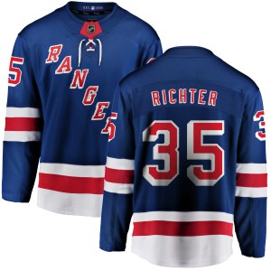 Youth New York Rangers Mike Richter Fanatics Branded Home Breakaway Jersey - Blue