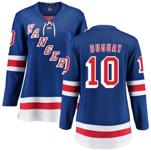 Women's New York Rangers Ron Duguay Fanatics Branded Home Breakaway Jersey - Blue
