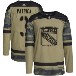 Youth New York Rangers James Patrick Adidas Authentic Military Appreciation Practice Jersey - Camo
