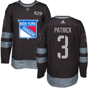 Youth New York Rangers James Patrick Authentic 1917-2017 100th Anniversary Jersey - Black
