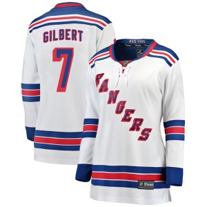 Women's New York Rangers Rod Gilbert Fanatics Branded Breakaway Away Jersey - White