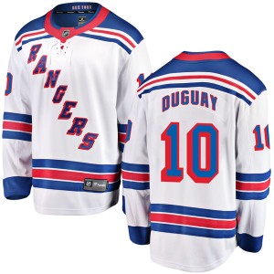 Men's New York Rangers Ron Duguay Fanatics Branded Breakaway Away Jersey - White