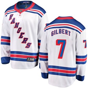 Men's New York Rangers Rod Gilbert Fanatics Branded Breakaway Away Jersey - White