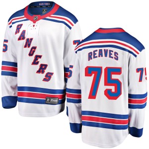 Men's New York Rangers Ryan Reaves Fanatics Branded Breakaway Away Jersey - White