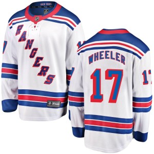 Men's New York Rangers Blake Wheeler Fanatics Branded Breakaway Away Jersey - White