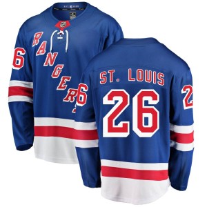 Men's New York Rangers Martin St. Louis Fanatics Branded Breakaway Home Jersey - Blue
