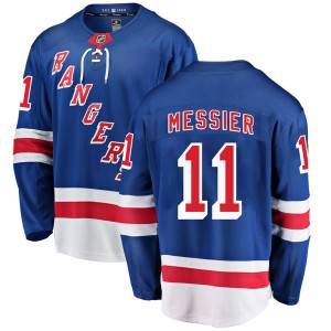 Men's New York Rangers Mark Messier Fanatics Branded Breakaway Home Jersey - Blue