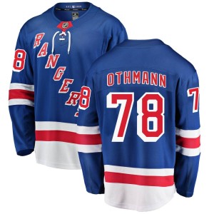 Men's New York Rangers Brennan Othmann Fanatics Branded Breakaway Home Jersey - Blue