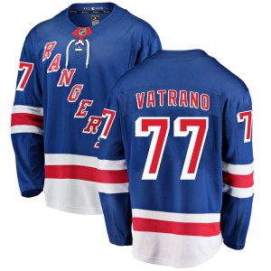 Men's New York Rangers Frank Vatrano Fanatics Branded Breakaway Home Jersey - Blue