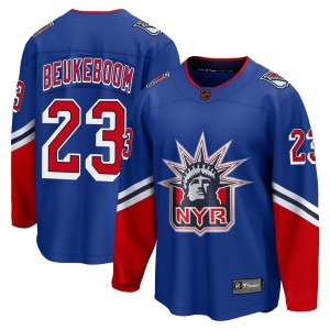 Men's New York Rangers Jeff Beukeboom Fanatics Branded Breakaway Special Edition 2.0 Jersey - Royal