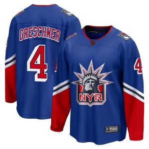 Men's New York Rangers Ron Greschner Fanatics Branded Breakaway Special Edition 2.0 Jersey - Royal