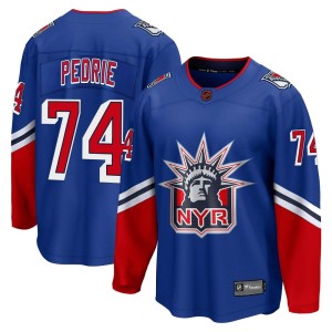 Men's New York Rangers Vince Pedrie Fanatics Branded Breakaway Special Edition 2.0 Jersey - Royal