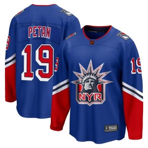 Men's New York Rangers Nic Petan Fanatics Branded Breakaway Special Edition 2.0 Jersey - Royal
