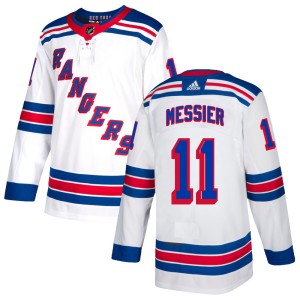 Youth New York Rangers Mark Messier Adidas Authentic Jersey - White
