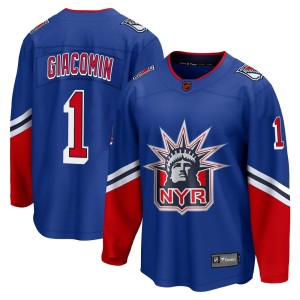 Youth New York Rangers Eddie Giacomin Fanatics Branded Breakaway Special Edition 2.0 Jersey - Royal