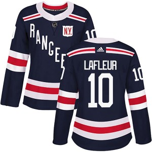 Women's New York Rangers Guy Lafleur Adidas Authentic 2018 Winter Classic Home Jersey - Navy Blue