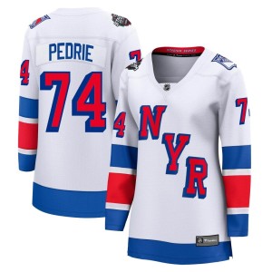 Women's New York Rangers Vince Pedrie Fanatics Branded Breakaway 2024 Stadium Series Jersey - White