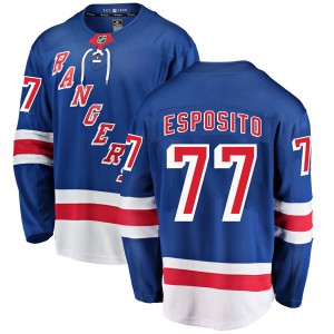 Youth New York Rangers Phil Esposito Fanatics Branded Breakaway Home Jersey - Blue