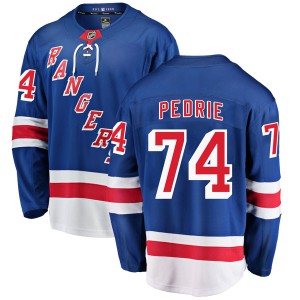 Youth New York Rangers Vince Pedrie Fanatics Branded Breakaway Home Jersey - Blue