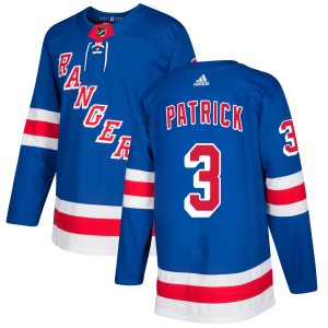Men's New York Rangers James Patrick Adidas Authentic Jersey - Royal