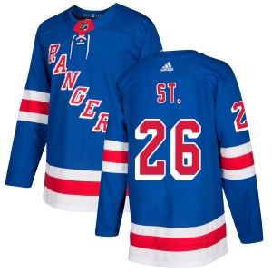 Men's New York Rangers Martin St. Louis Adidas Authentic Jersey - Royal