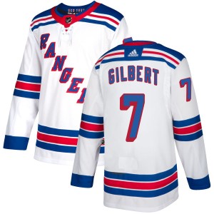 Men's New York Rangers Rod Gilbert Adidas Authentic Jersey - White