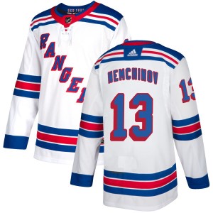 Men's New York Rangers Sergei Nemchinov Adidas Authentic Jersey - White