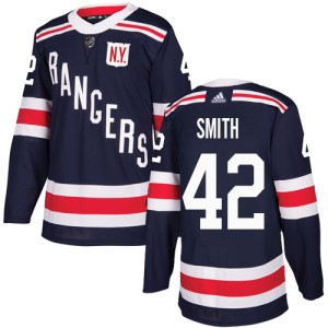 Youth New York Rangers Brendan Smith Adidas Authentic 2018 Winter Classic Jersey - Navy Blue