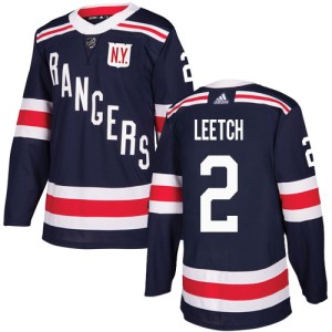 Youth New York Rangers Brian Leetch Adidas Authentic 2018 Winter Classic Jersey - Navy Blue